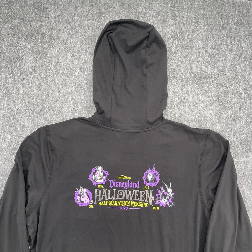 Disneyland Halloween Half Marathon 2025 Villains Hoodie Adult 2XL Disney New